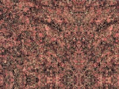 BURGANDY polished granite swatch